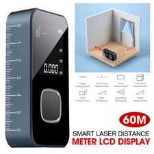 Digital Laser Rangefinder 60m Smart Laser Distance Meter LCD Display SW-26A