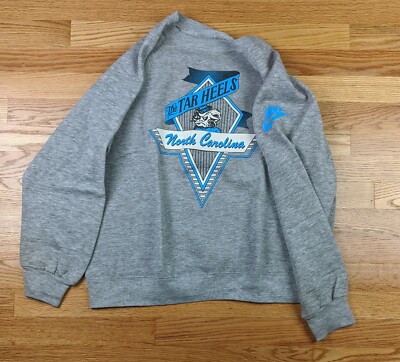 Vintage Nike 1985 Jordan 1 UNC Crewneck Wings Dunk Chicago 80s Tar Heels