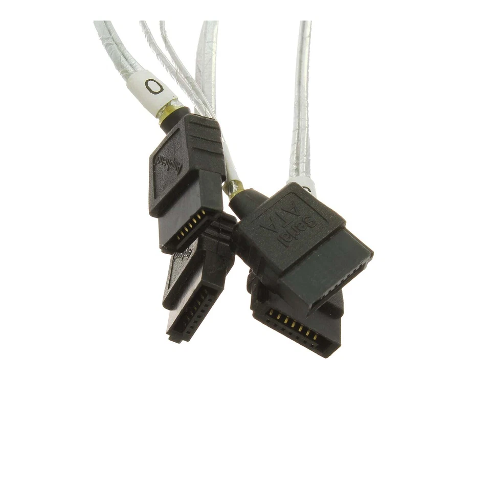 Supermicro SAS-Kabel Mini-SAS HD to 4x SATA 80cm - CBL-00123-01 - Bild 2 von 4