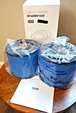 2-Pack TOPPIN TPFF002 Air Purifier Replacement Filters For Comfy Air C1 Purifier