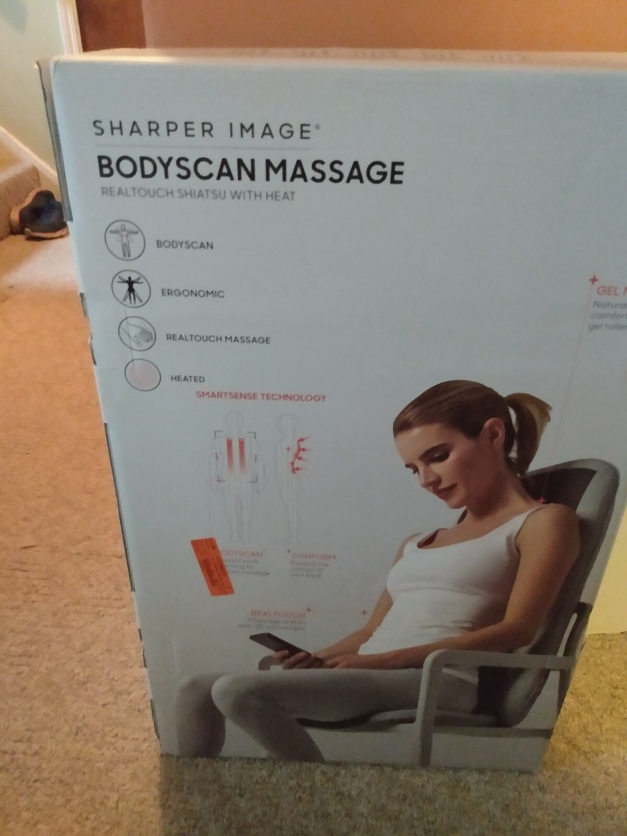 Sharper Image bodyscan massage full back chair shiatsu heated see