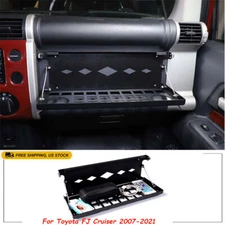 For Toyota FJ Cruiser 2007-2021 Co-pilot Meter Multi-function Storage Tray Alloy