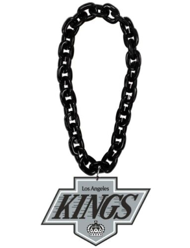 Collier chaîne ventilateur Los Angeles Kings NHL mousse 2 couleurs ! - Photo 1 sur 1