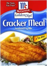 McCormick Golden Dipt Cracker Meal Seafood Fry Mix