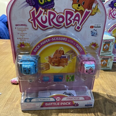 Kuroba - Battle Pack - Rock Paper Scissors Figur - OCTOBOSS & PINKCICLE (SELTEN)