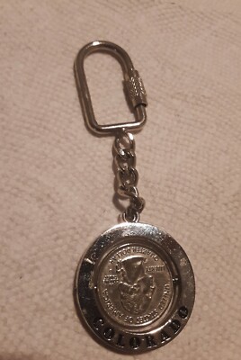 COLORADO QUARTER SPINNER KEYCHAIN