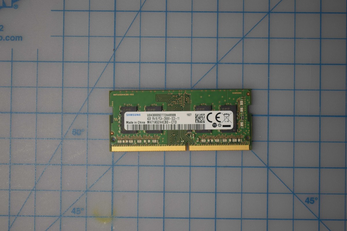 SAMSUNG 4GB Ddr4 2666 Mhz Sodimm Laptop Memory Ram Grade A