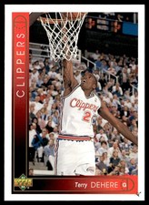 1993-94 Upper Deck Terry Dehere Rookie Los Angeles Clippers #335