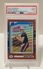 2024 DONRUSS OPTIC RATED ROOKIE DRAKE MAYE RC OPTIC PREVIEW RED WAVE PSA 9 MINT