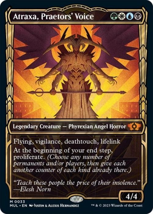 Atraxa, Praetors' Voice - NM M : March of the Machine: Multiverse Legends