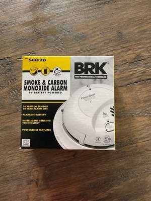 BRK First Alert SCO2B Carbon Monoxide & Smoke Alarm Combo Detector New