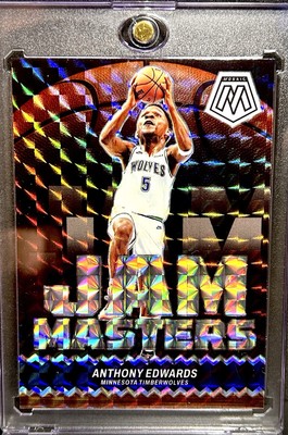 ANTHONY EDWARDS RARE MOSAIC REFRACTOR INVESTMENT CARD SP MINNESOTA TIMBERWOLVES