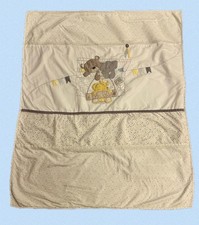 Mothercare Cot Blanket Coverlet Toybox Range Appliqu Cotton / Fleece Reverse