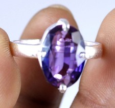 Natural Boysenberry Sapphire 10.80 Ct Oval Gemstone Certified Latest Design Ring