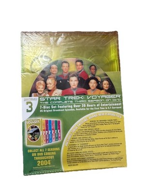 Star Trek: Voyager - The Complete Third Season (DVD, 2004, 7-Disc