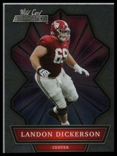 2021 Wild Card Alumination #ABC-61 Landon Dickerson Red