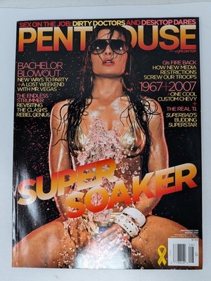 Penthouse Magazine August 2007   Pet Jana Jordan   Krista Ayne   The Clash  