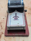 VTG Louis Marx Printing Press Tin Litho Toy Made In The USA Working 1930s
