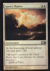 Ajani's Mantra (2) Magic 2011 (M11) Common