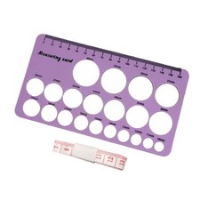 Double Scale Nipple Measuring Device Grade Silicone Tool For Pump Flange