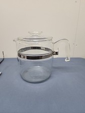 Pyrex Flameware 7759B  Percolator Vintage 1960s, 9-Cup Glass Only