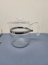 Pyrex Flameware 7759B  Percolator Vintage 1960s, 9-Cup Glass Only