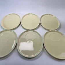 ND EXCLUSIVE Lunch Snack Children’s Plate Off-white/Beige Set Of 6