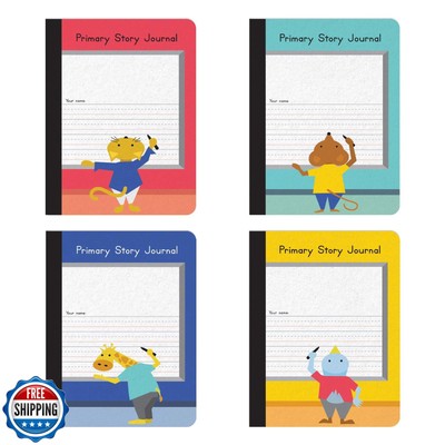 Oxford Primary Composition Notebooks, Kids Handwriting and Drawing Story Jour
