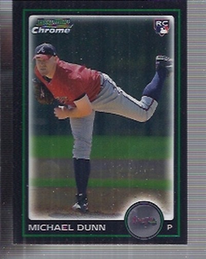 2010 Bowman Chrome Draft #BDP106 Michael Dunn RC - BB