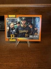 2026 Topps Series 1 - Dugout Peeks Variation Paul Skenes #100 Orange Foil /25