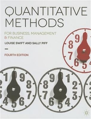 Quantitative Methods: for Business, Management and Finance (Paperback or Softbac