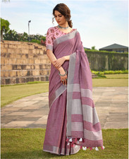 Designer Sari Bollywood Bridal Silk Saree Blouse South Indian Ethnic Ready made