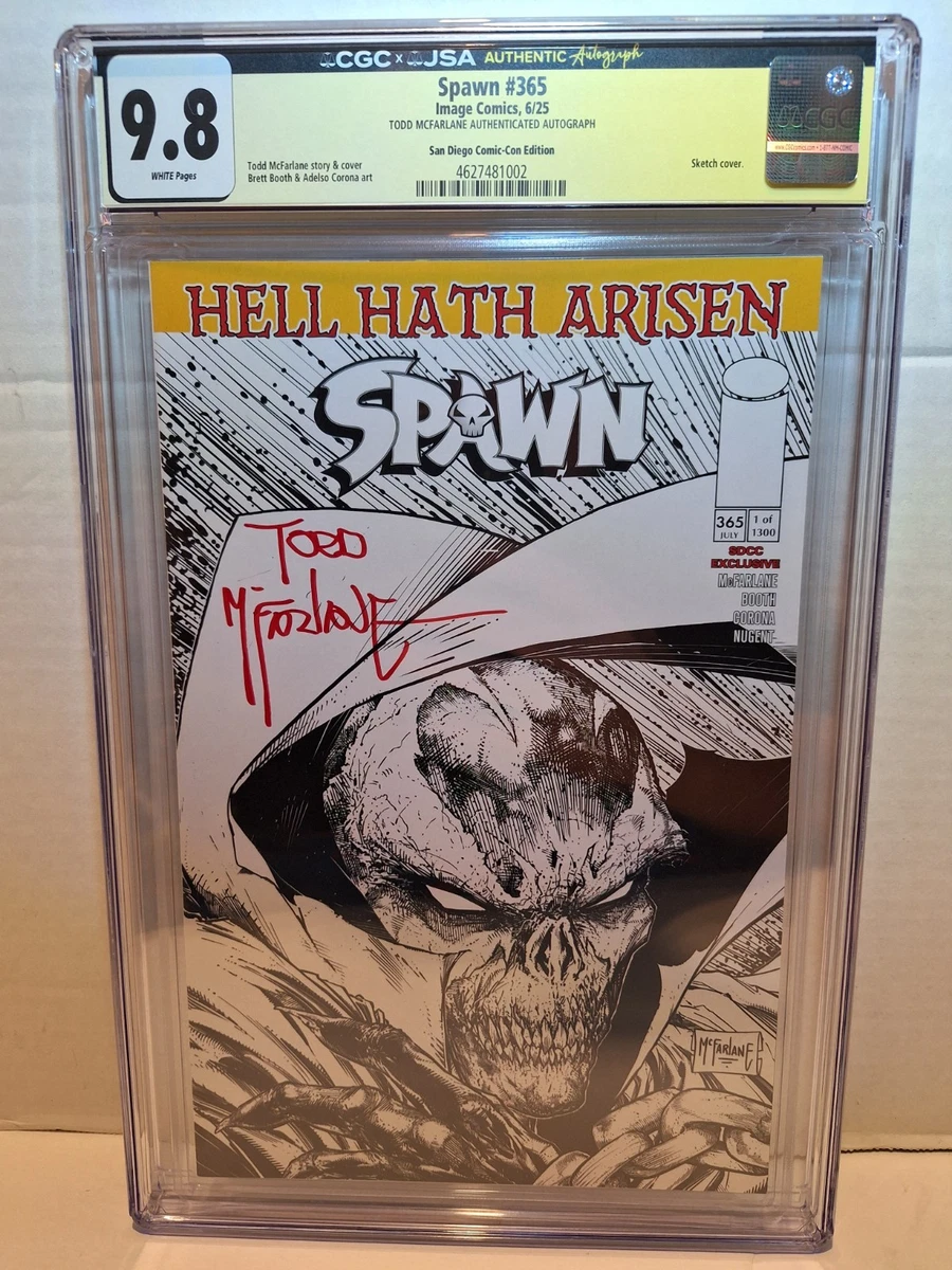 Spawn Certified Guaranty Company (CGC) 9.8 Near Mint/Mint Comics