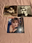 Vtg Lot of 3 Madonna Vinyl LPs- Like A Virgin/Madonna/Madonna Angel maxi single
