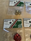 Vintage 1980’s Seasonal Shop Christmas Craft Ornament Set-Sealed Packages Stocki — photo 4