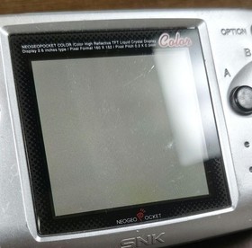 SNK Neo Geo Pocket Silver Console Metal Slug Fatal Fury 2 Games Japan