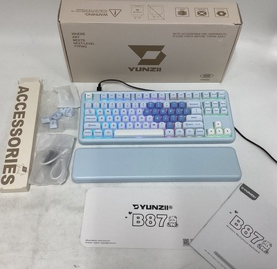 YUNZII B87 Mechanical Keyboard | eBay