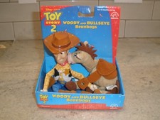 NEW APPLAUSE TOY STORY 2 WOODY  BULLSEYE BEANBAGS IN BOX T114 