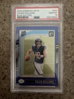 2024 Panini Donruss Optic - Rated Rookie Caleb Williams #201 Blue Glitter Prizm