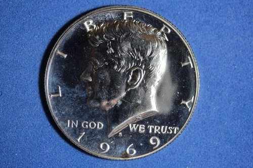 Estate Find 1969 S PROOF 40% Kennedy Half Dollar #K57174