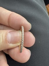 Annoushka 1/2 Eternity, 14ct Rose Gold , Size N1/2 , Natural Diamond,size N1/2