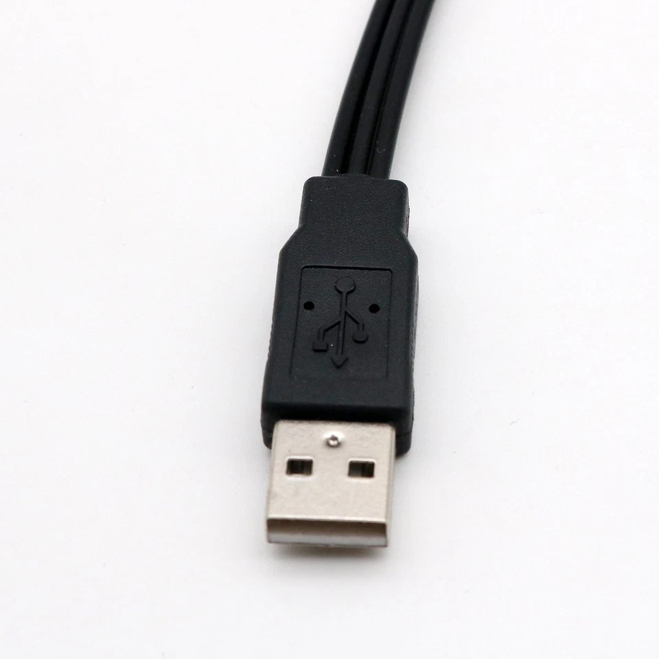 1x 3RCA Male to USB 2.0 A Male Video Television Audio AV Composite Cable 25cm - Image 4 of 4