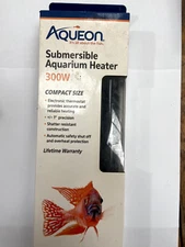 Aqueon Submersible Aquarium Heater 300W for Aquariums up to 100 gal. New Old Stk