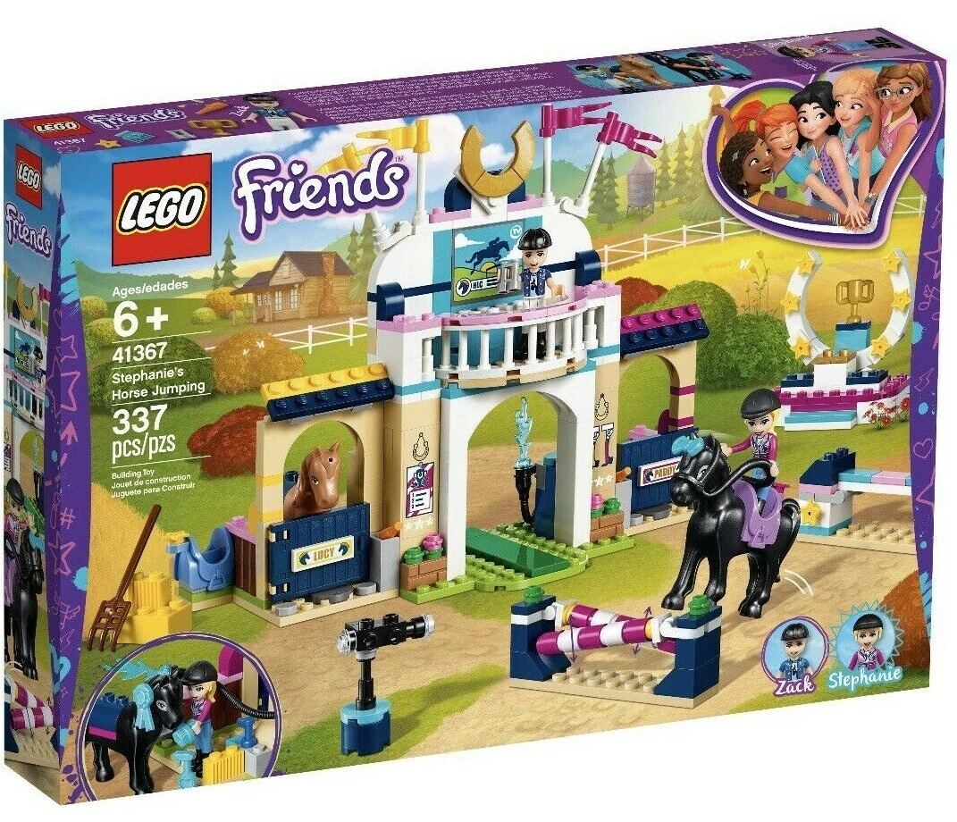 LEGO® Friends Stephanie's Horse Jumping 41367 Building Kit Gift Set for  Girls