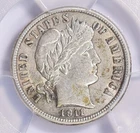 1911 P PCGS AU53 Barber Dime Nice Type Coin About Uncirculated