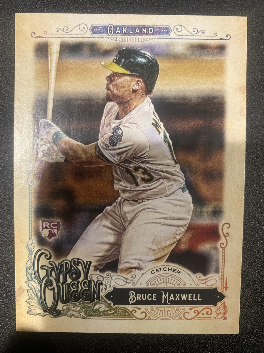 2017 Topps Gypsy Queen #215 Bruce Maxwell Rookie RC Oakland