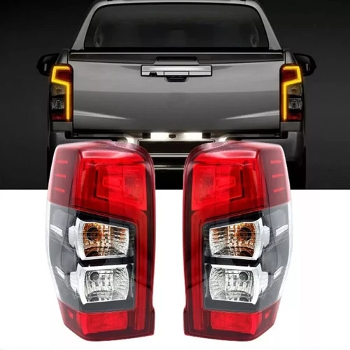 Pair LED Rear Stop Brake Tail Light Lamp for Mitsubishi Triton L200 2019-2023 - Foto 7 di 15