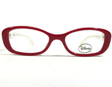 Disney Kids Eyeglasses Frames Minnie Mouse 4005 2007 Red White Cat Eye 46-15-125