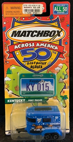 Matchbox Across America | 50 Birthday Series | Kentucky Pony Trailer