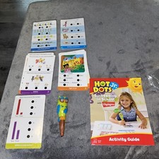 Hot Dots Jr. LOT Cards Interactive Kindergarten 1st Phonics Math Lakeshore